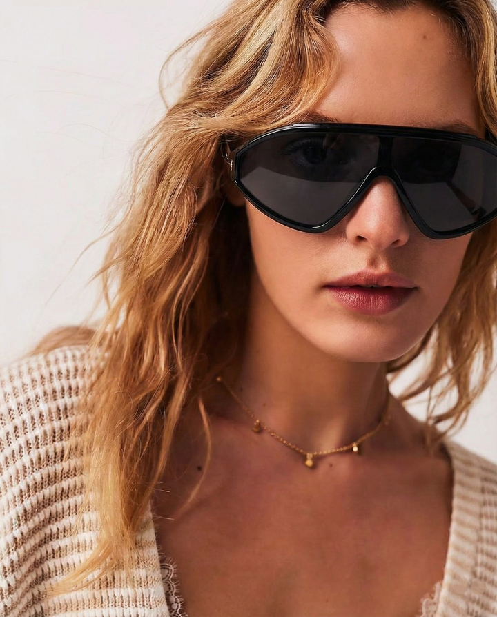 Wraparound Shield UV400 Sunglasses