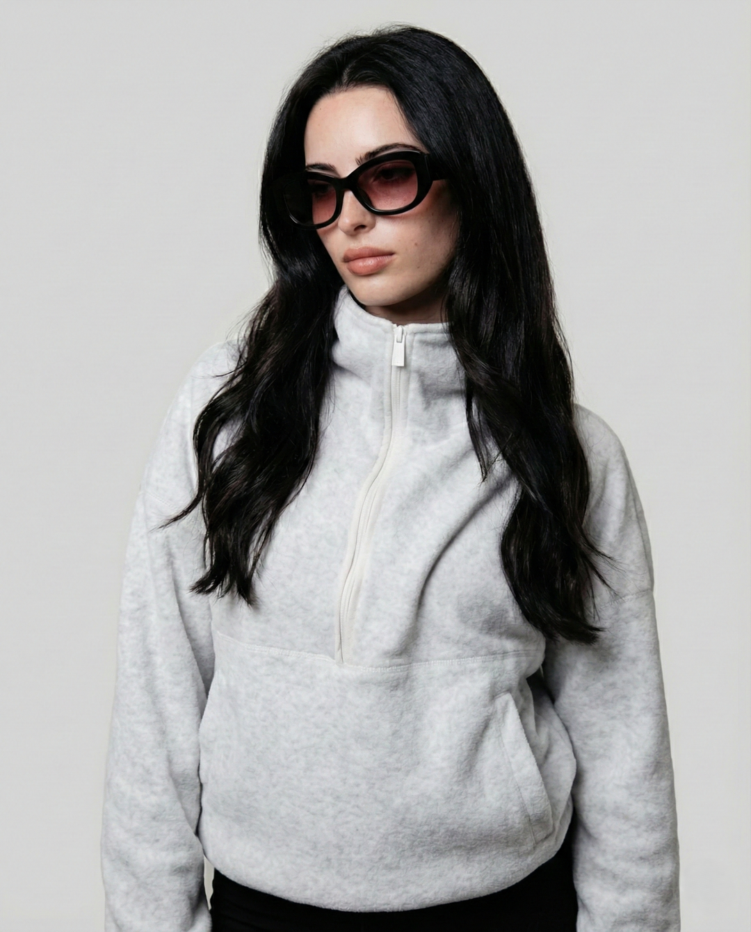 Gradient Lens Oversized Sunglasses