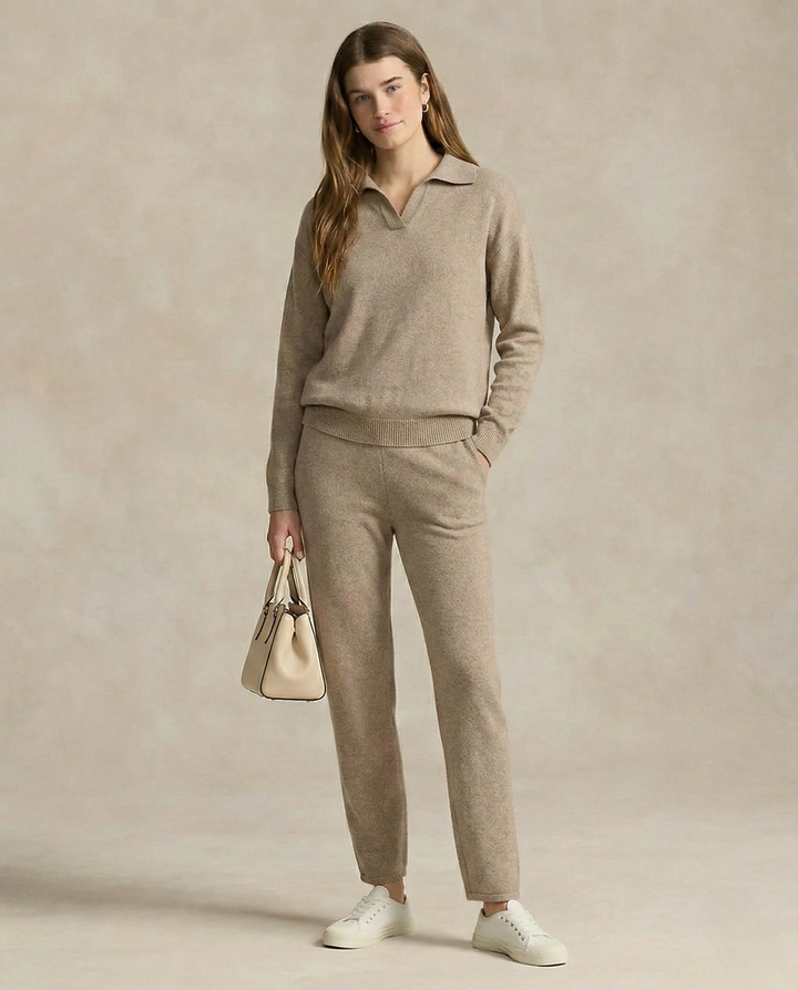 Charline | Cashmere Blend Knit Two Piece