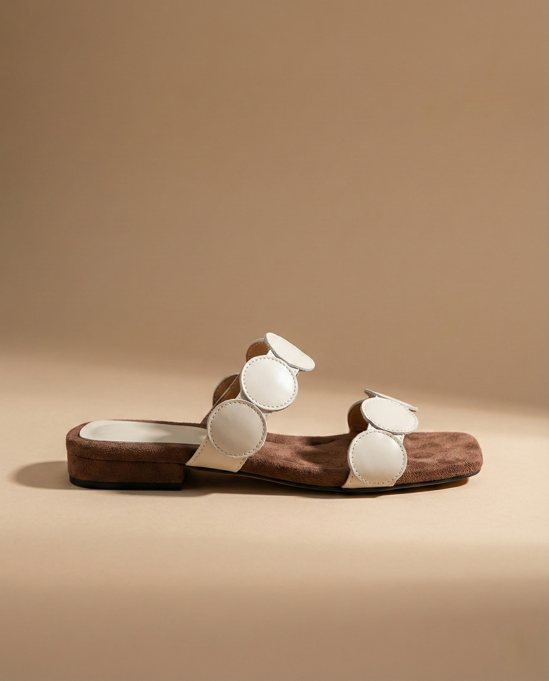 Rosella | Croc Embossed Suede Mules