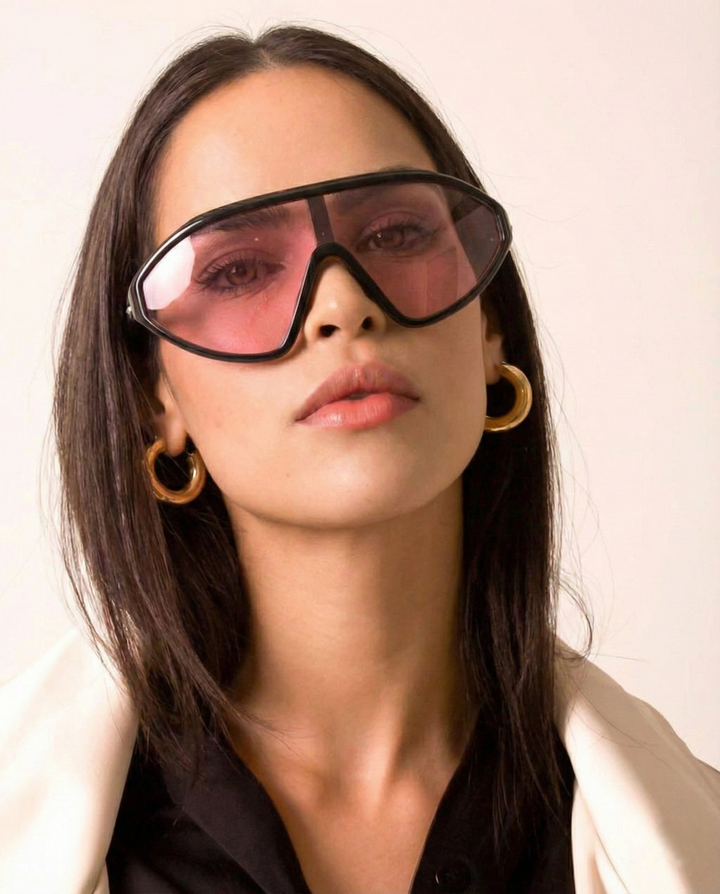 Wraparound Shield UV400 Sunglasses