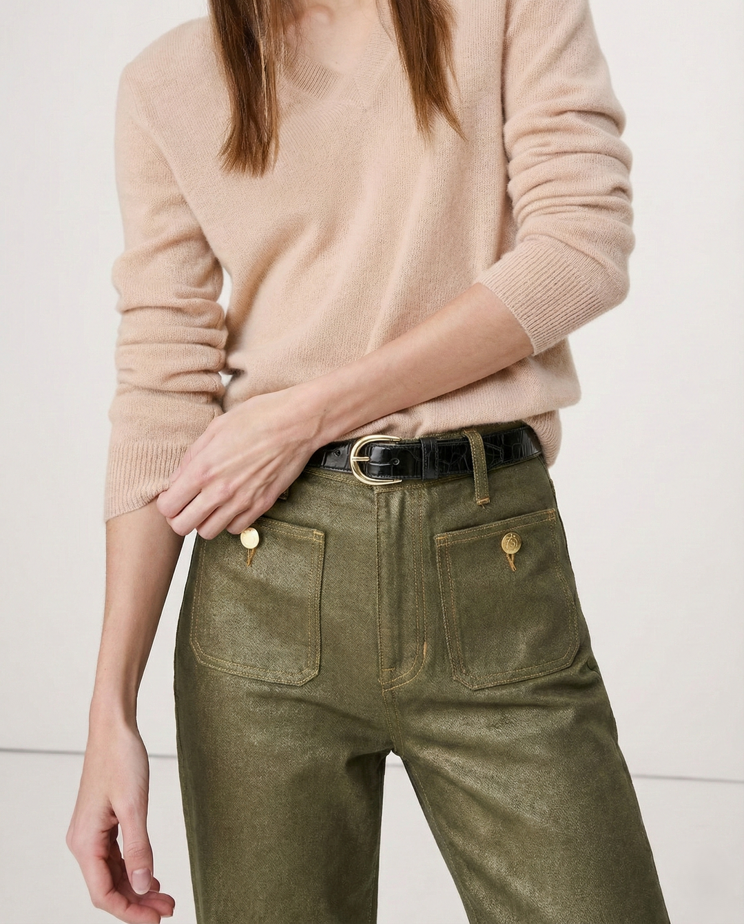 Johanne | High Waist Wide Leg Denim Jeans