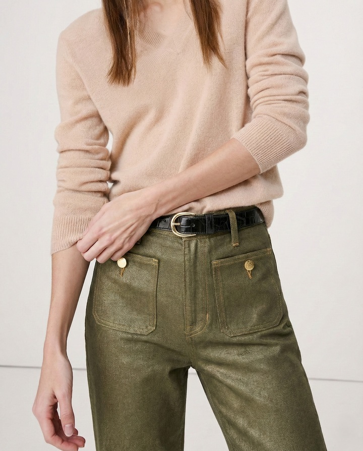 Johanne | High Waist Wide Leg Denim Jeans