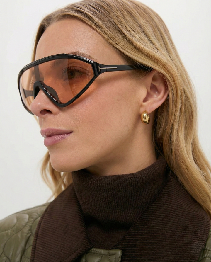 Wraparound Shield UV400 Sunglasses