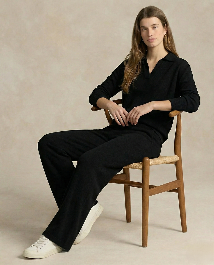 Charline | Cashmere Blend Knit Two Piece