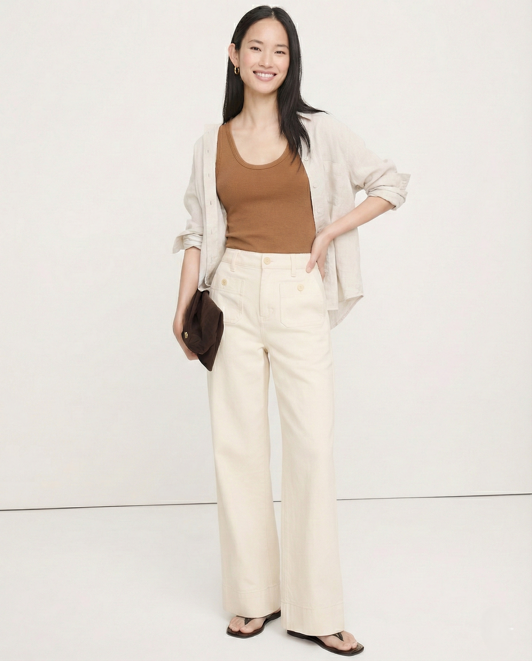 Johanne | High Waist Wide Leg Denim Jeans