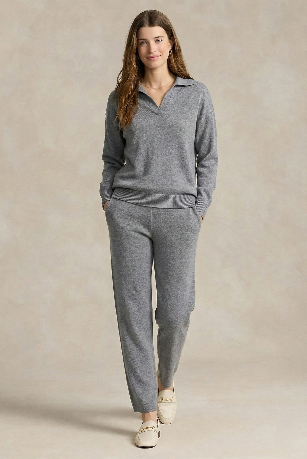 Charline | Cashmere Blend Knit Two Piece