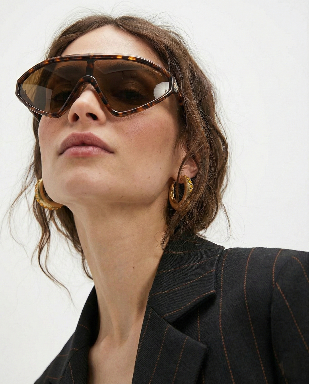 Wraparound Shield UV400 Sunglasses