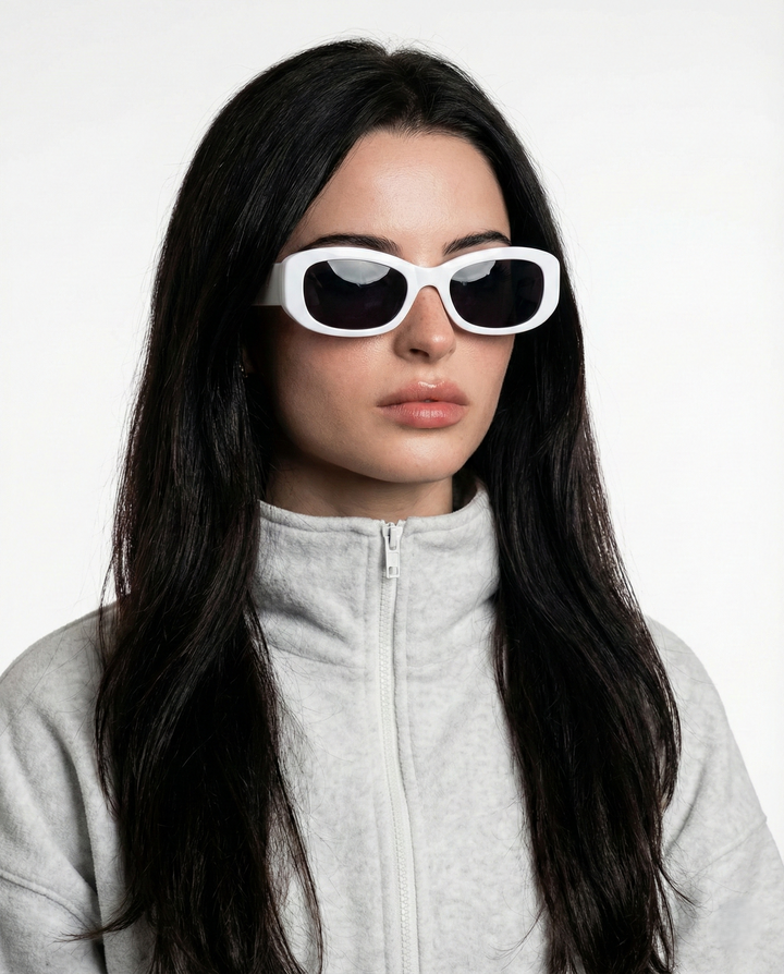Gradient Lens Oversized Sunglasses