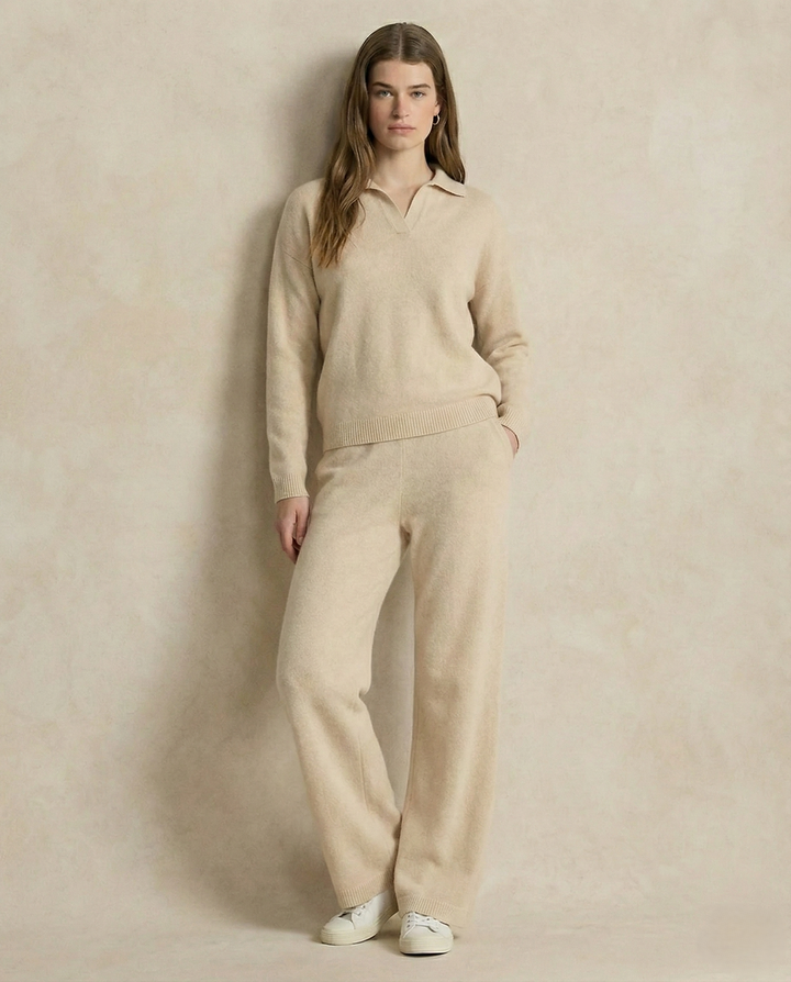 Charline | Cashmere Blend Knit Two Piece