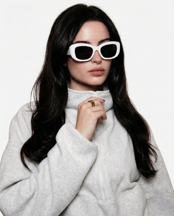 Gradient Lens Oversized Sunglasses