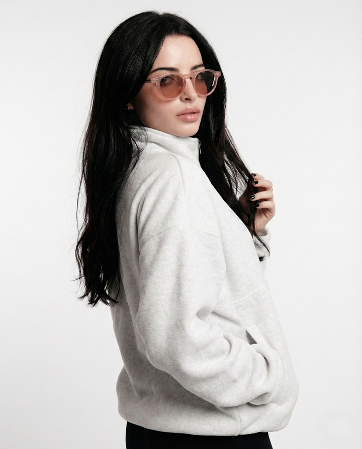 Two Tone Round UV400 Sunglasses