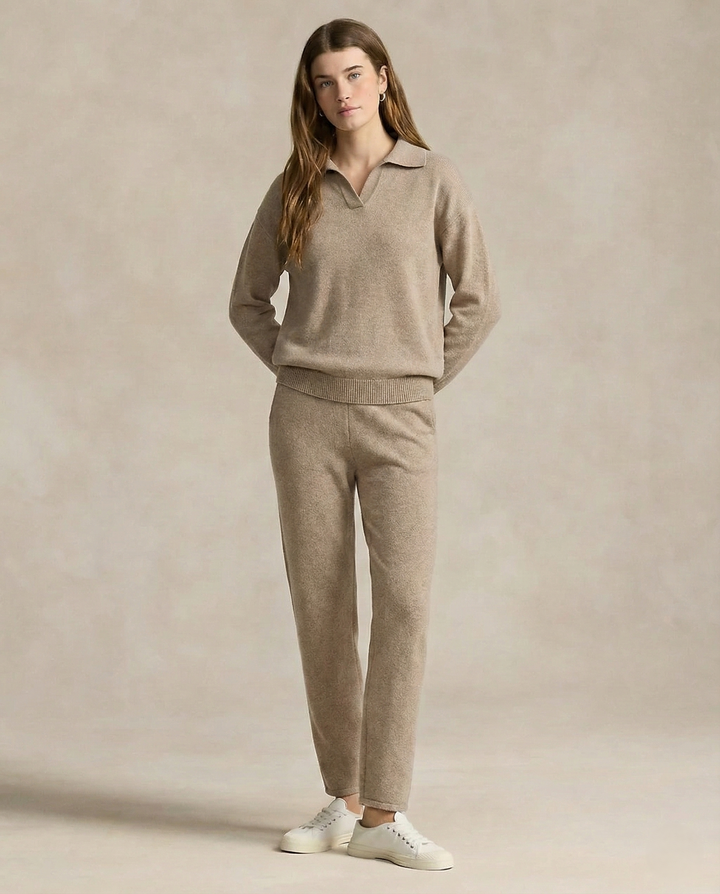 Charline | Cashmere Blend Knit Two Piece