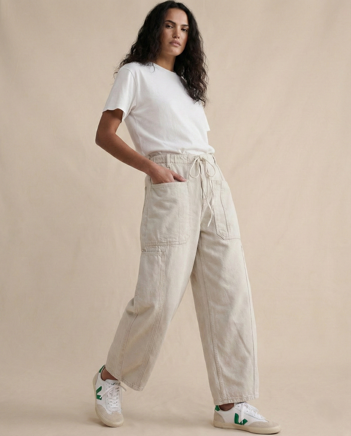 Maryse | Pull-On 100% Cotton Denim Jeans