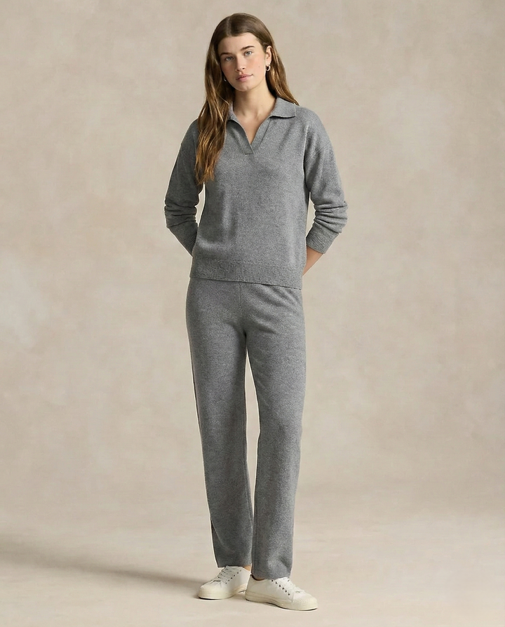Charline | Cashmere Blend Knit Two Piece