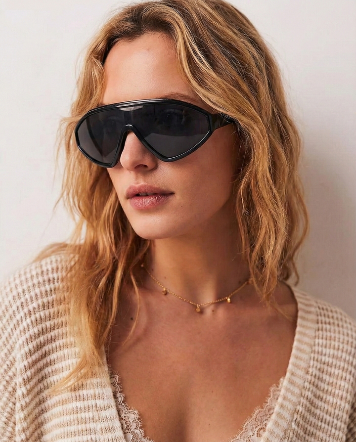 Wraparound Shield UV400 Sunglasses