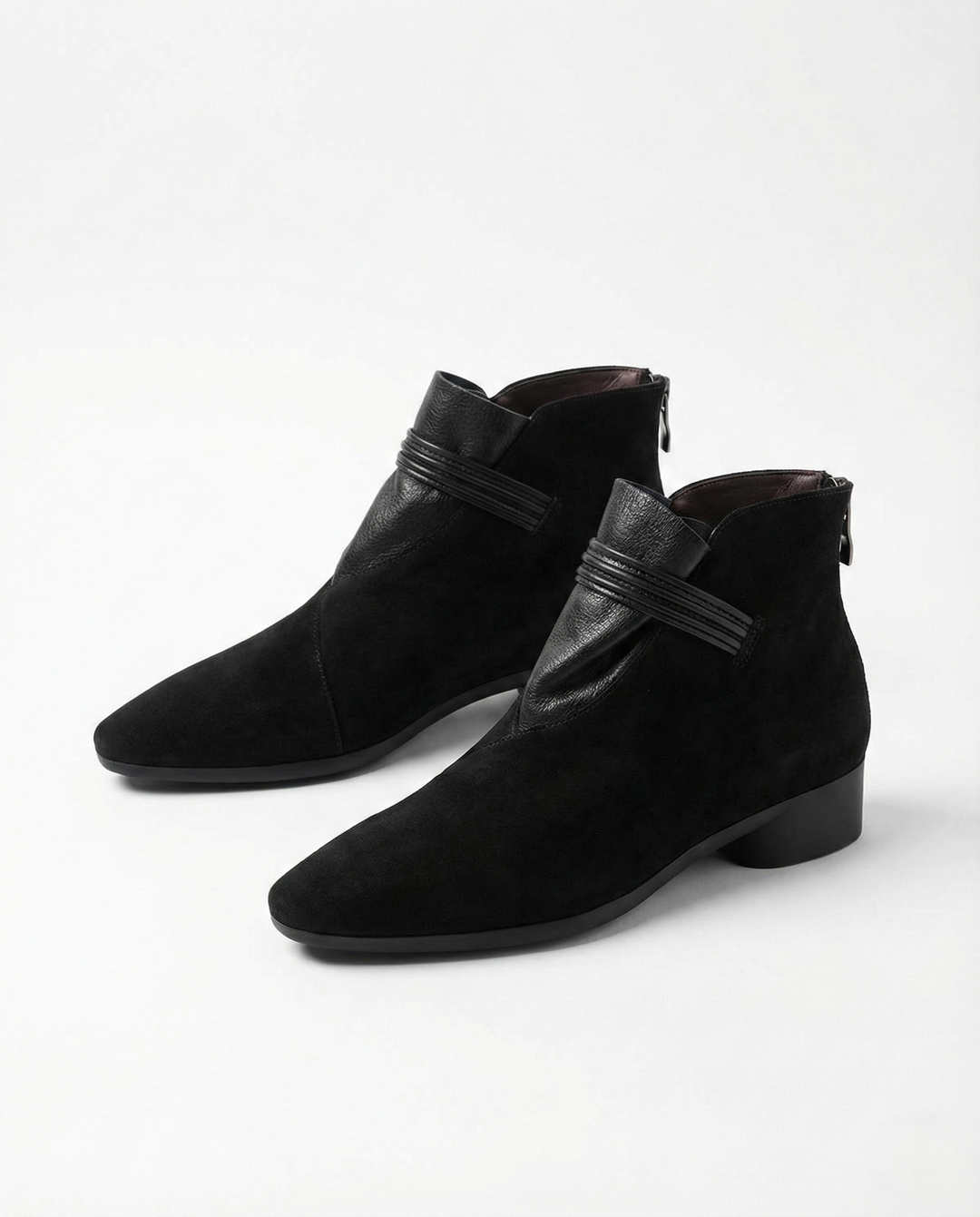 Rosemarie | Cow Suede Pointed Boots