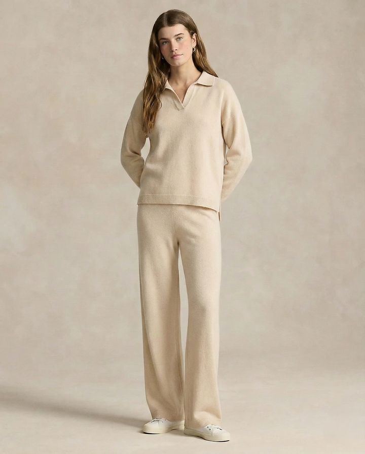 Charline | Cashmere Blend Knit Two Piece