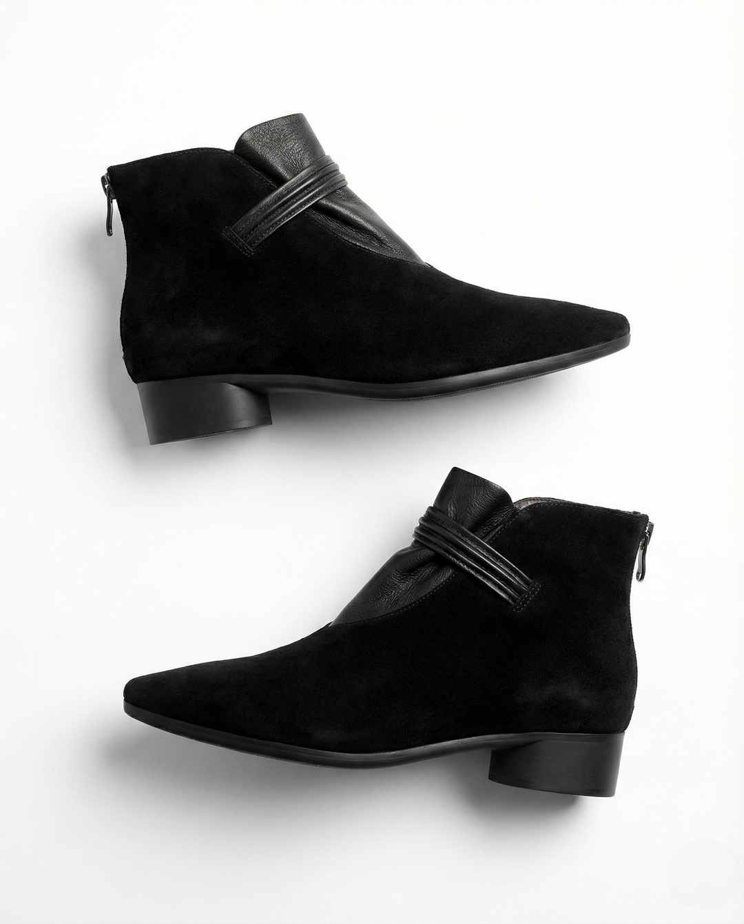 Rosemarie | Cow Suede Pointed Boots