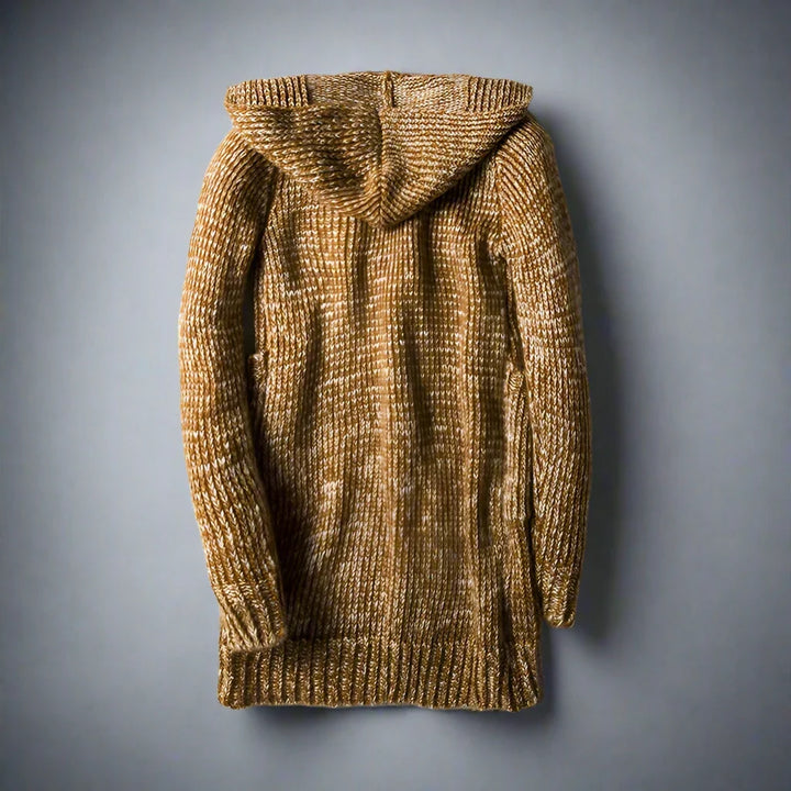 Cyprien | Wool Blend Hooded Cardigan