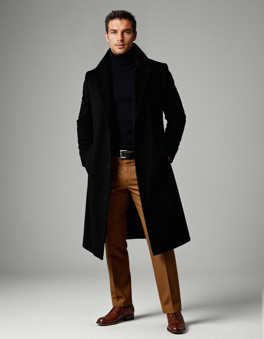 Lucien | Tailored Cotton Overcoat