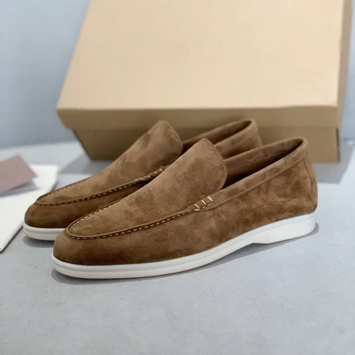 Arthur | Lined Suede Casual Loafers