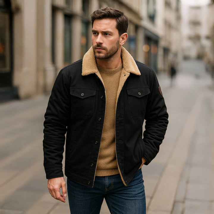 Zenon | Fleece Collar Winter Coat