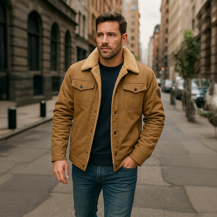Zenon | Fleece Collar Winter Coat