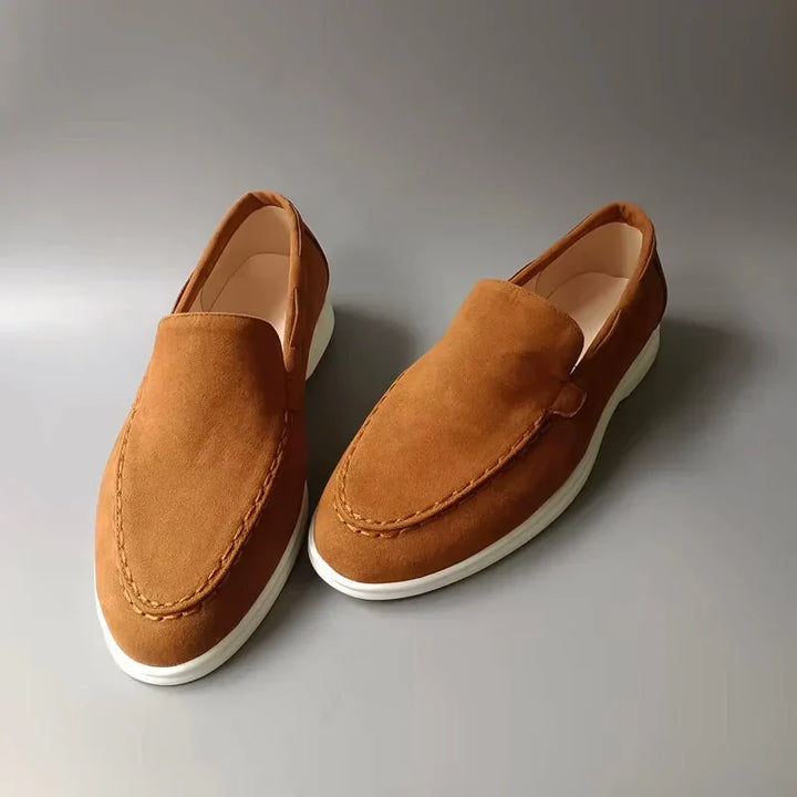 Pacifique | Soft Lined Suede Loafers
