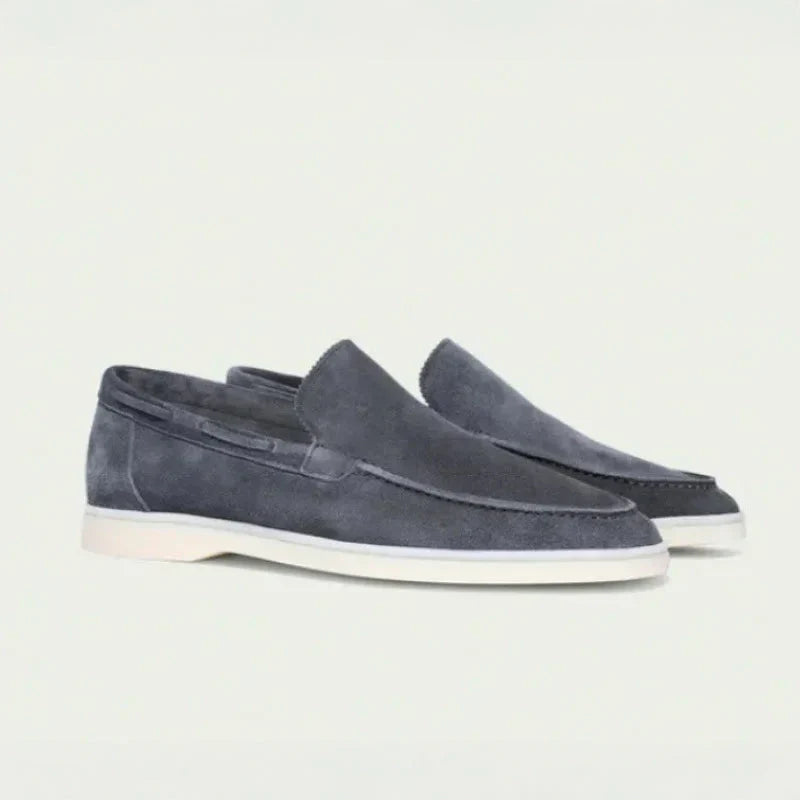 Pacifique | Soft Lined Suede Loafers