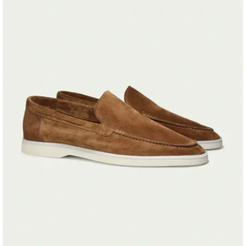 Pacifique | Soft Lined Suede Loafers