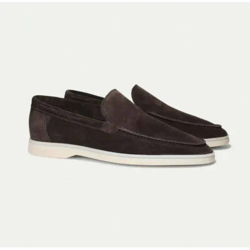 Pacifique | Soft Lined Suede Loafers