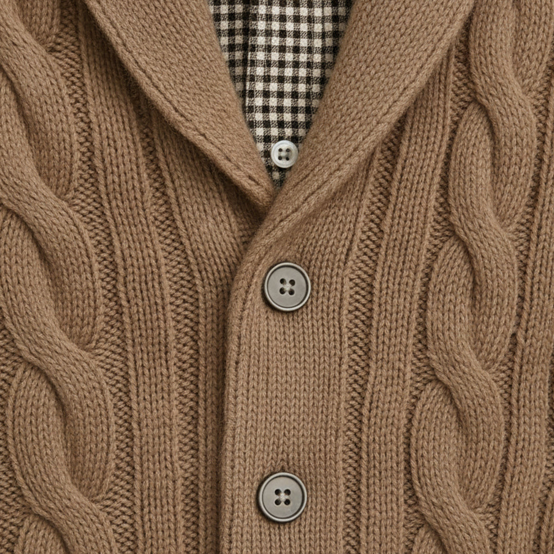 Zacharie | 100% Merino Button Cardigan