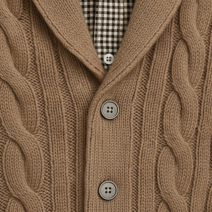 Zacharie | 100% Merino Button Cardigan
