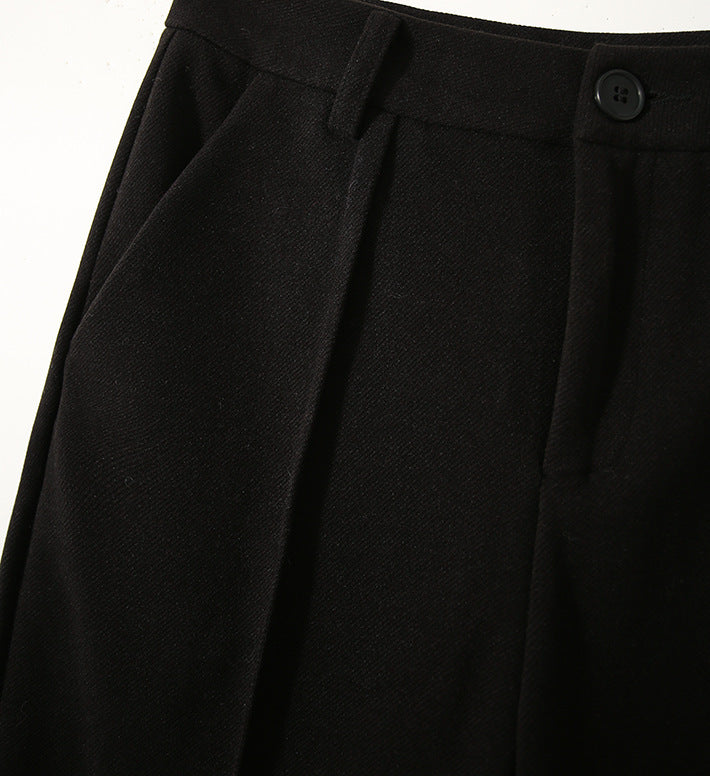 Pascaline | Wool Blend Tapered Trousers