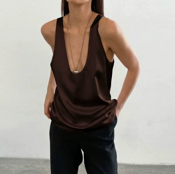 Médard | Satin Weave Base Layer Tank