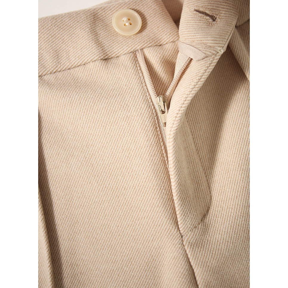 Pascaline | Wool Blend Tapered Trousers