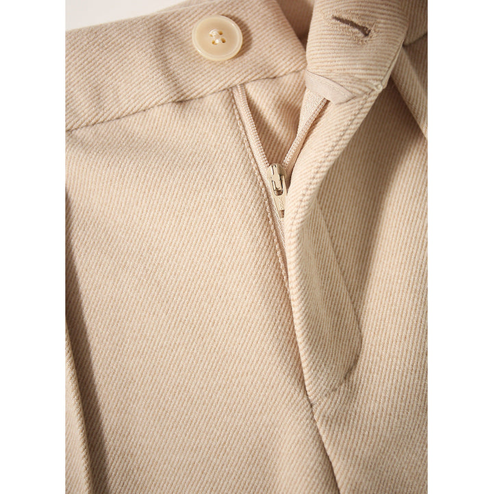 Pascaline | Wool Blend Tapered Trousers