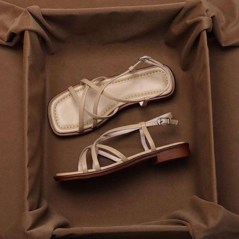 Augustina | Italian Leather Band Sandals
