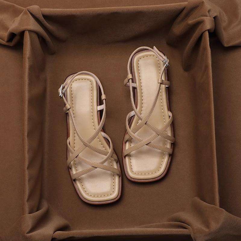 Augustina | Italian Leather Band Sandals