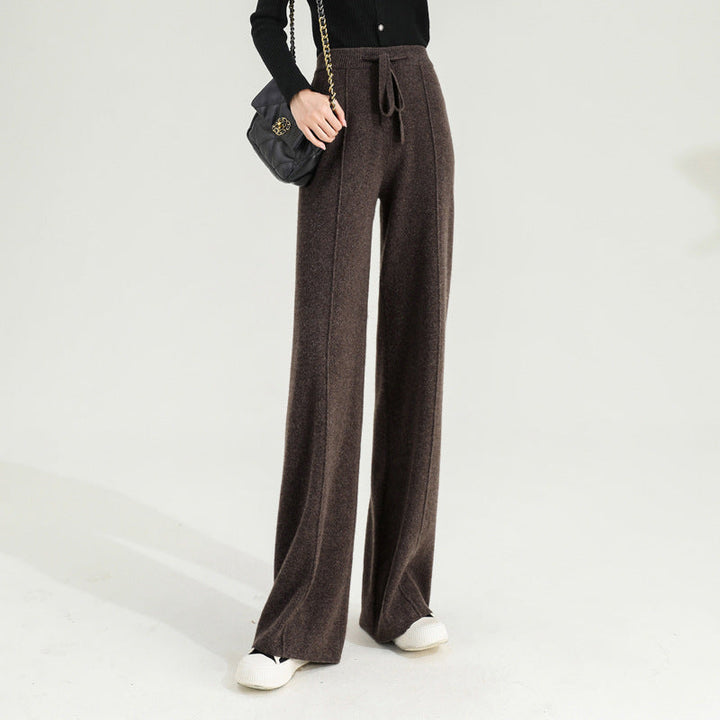 Hectorine | Merino Wool Wide Leg Trousers