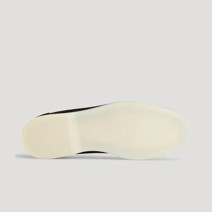 Henri | Apron Stitch Suede Loafers