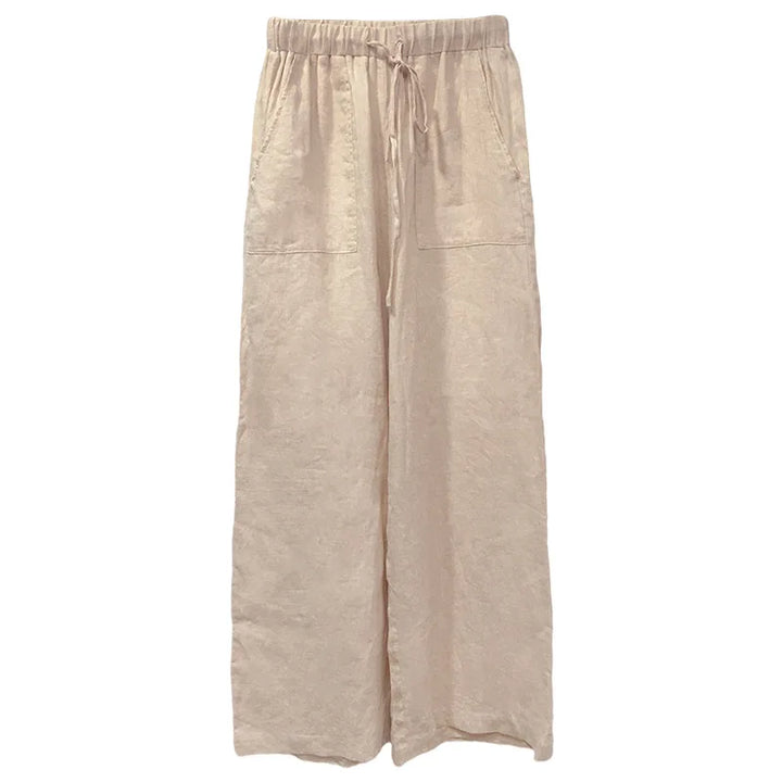 Delima | Pure Linen Drawstring Pants