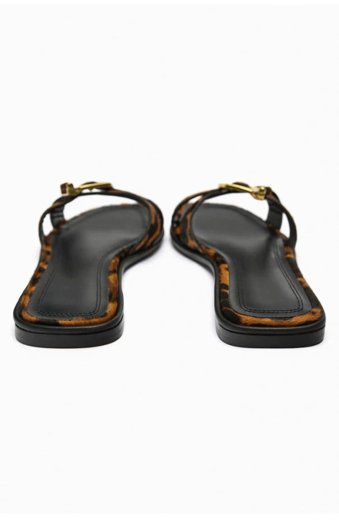 Vitalie | Crossed Strap Cutout Flat Slides