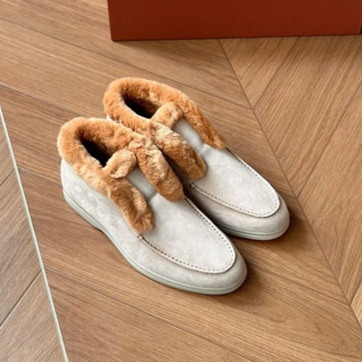 Lila | Shearling-Lined Loafer Boots