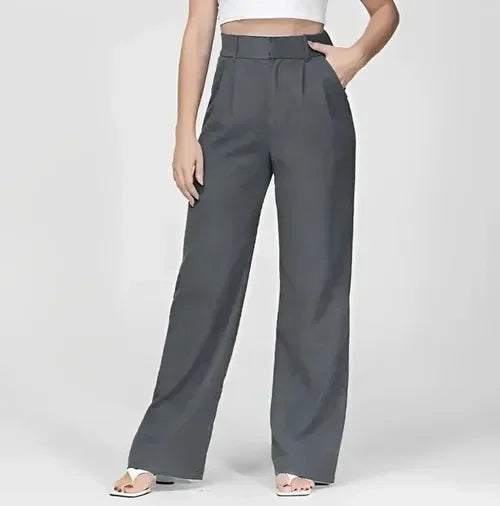 Liliane | High Waist Wide Leg Trousers
