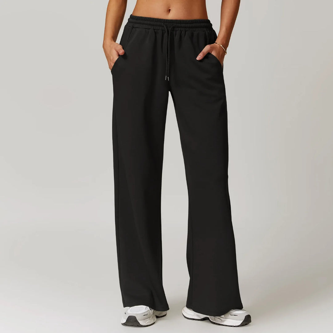 Sophie | Quick Dry High Rise Straight Pants