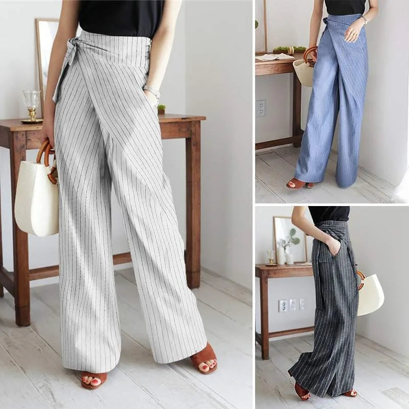 Paquerette | Cotton Pinstripe Trousers