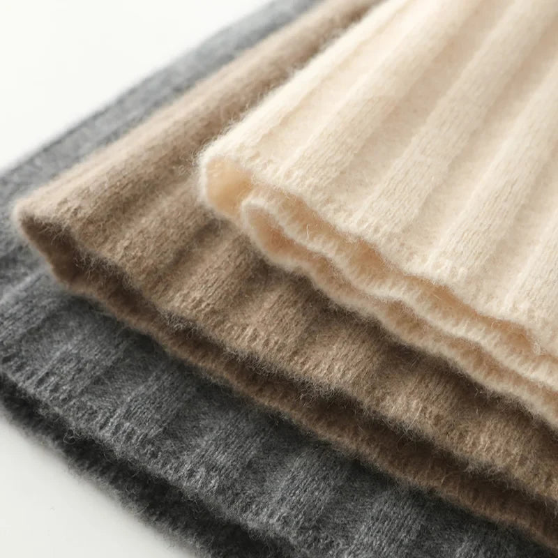 Laurentine | Merino Wool Mini Skirt