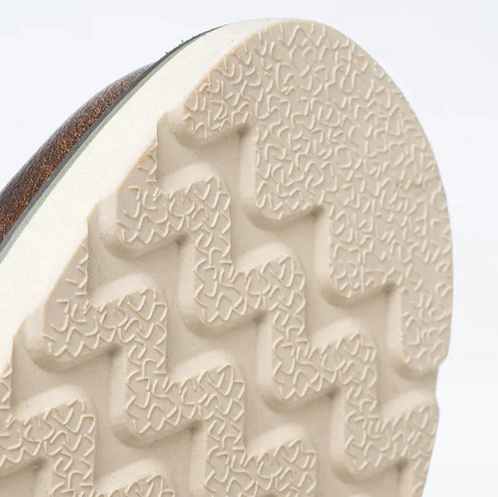 Célestin | Leather Canvas Lace-Up Sneakers